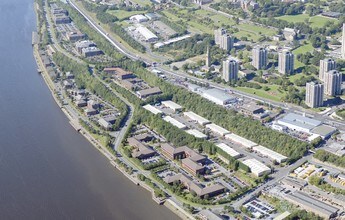 Albany Ct, Newcastle Upon Tyne, TWR - Aerial map view