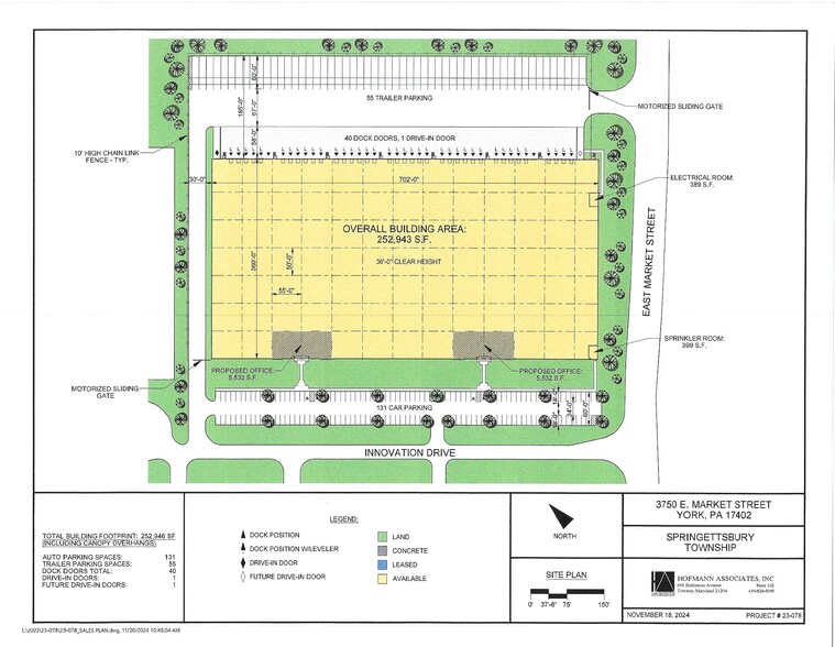 3750 E Market St, York, PA for rent - Site Plan - Image 1 of 1