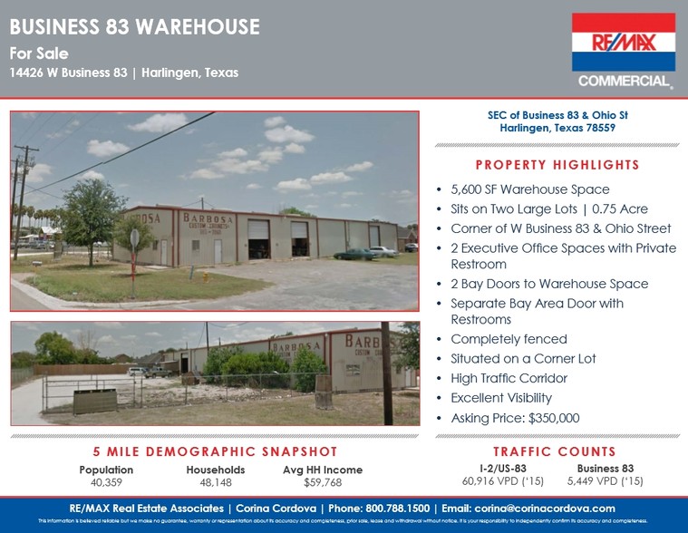 14426 US 83 Business, Harlingen, TX for sale - Primary Photo - Image 1 of 1