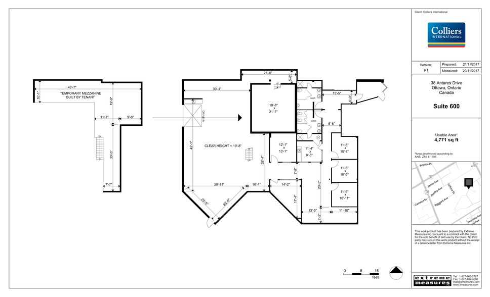 38 Antares Dr, Ottawa, ON for rent - Site Plan - Image 2 of 2