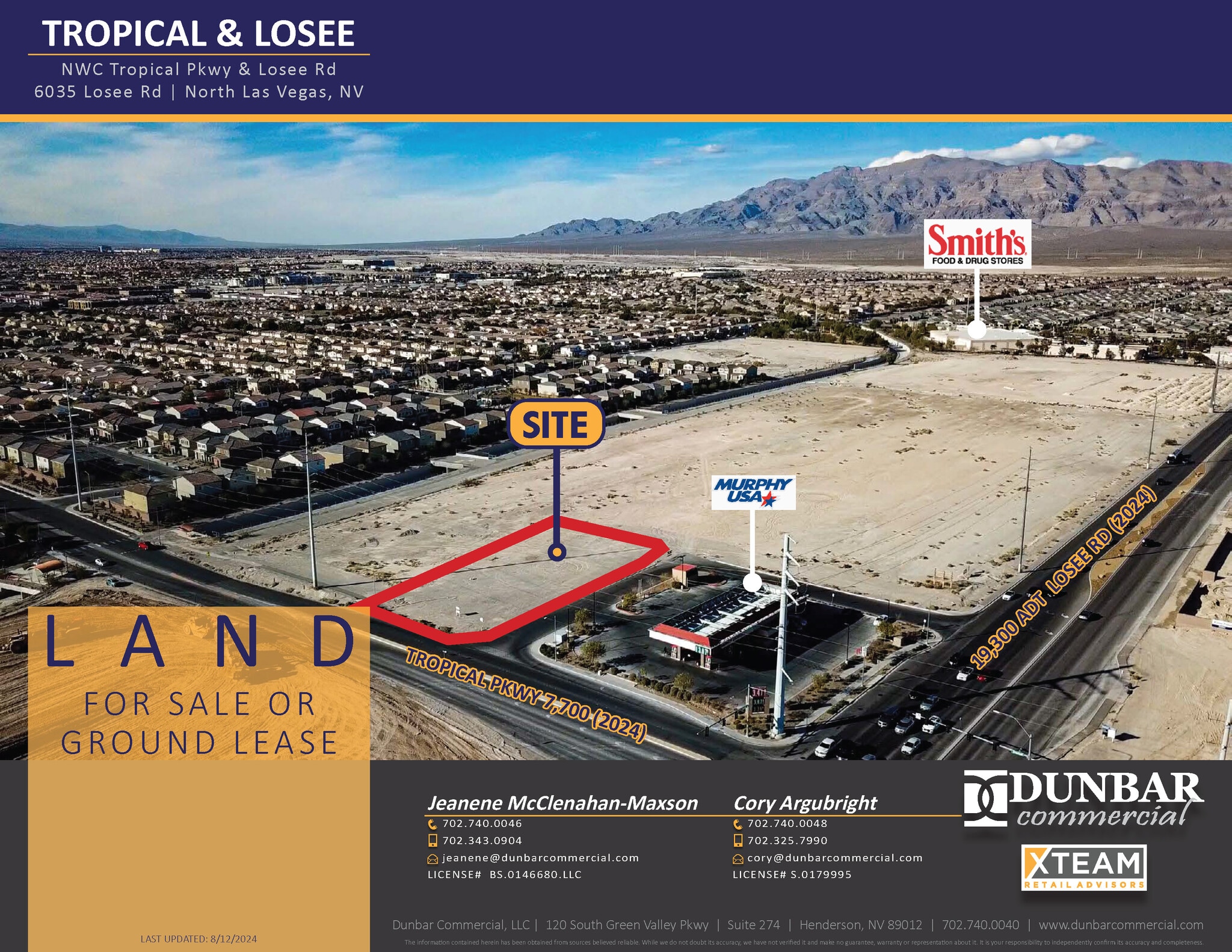 W/NWC Tropical Pky & Losee Rd, North Las Vegas, NV to rent Building Photo- Image 1 of 8