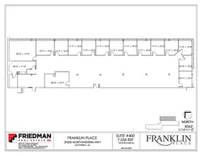29200 Northwestern Hwy, Southfield, MI to rent Floor Plan- Image 1 of 2