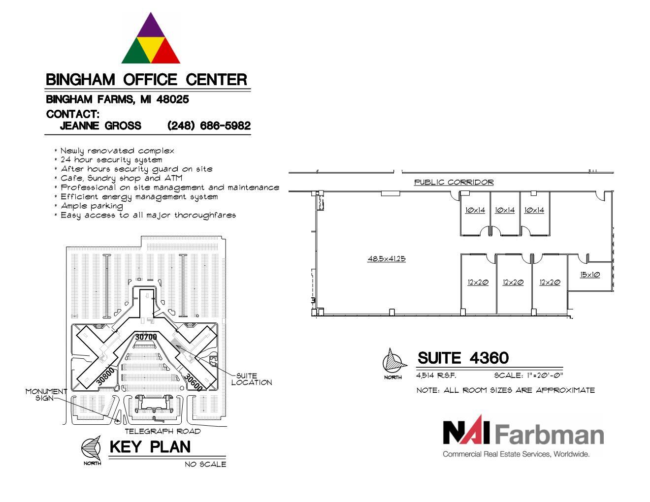 30600-30700 - 30800 Telegraph Rd, Bingham Farms, MI to rent Building Photo- Image 1 of 1