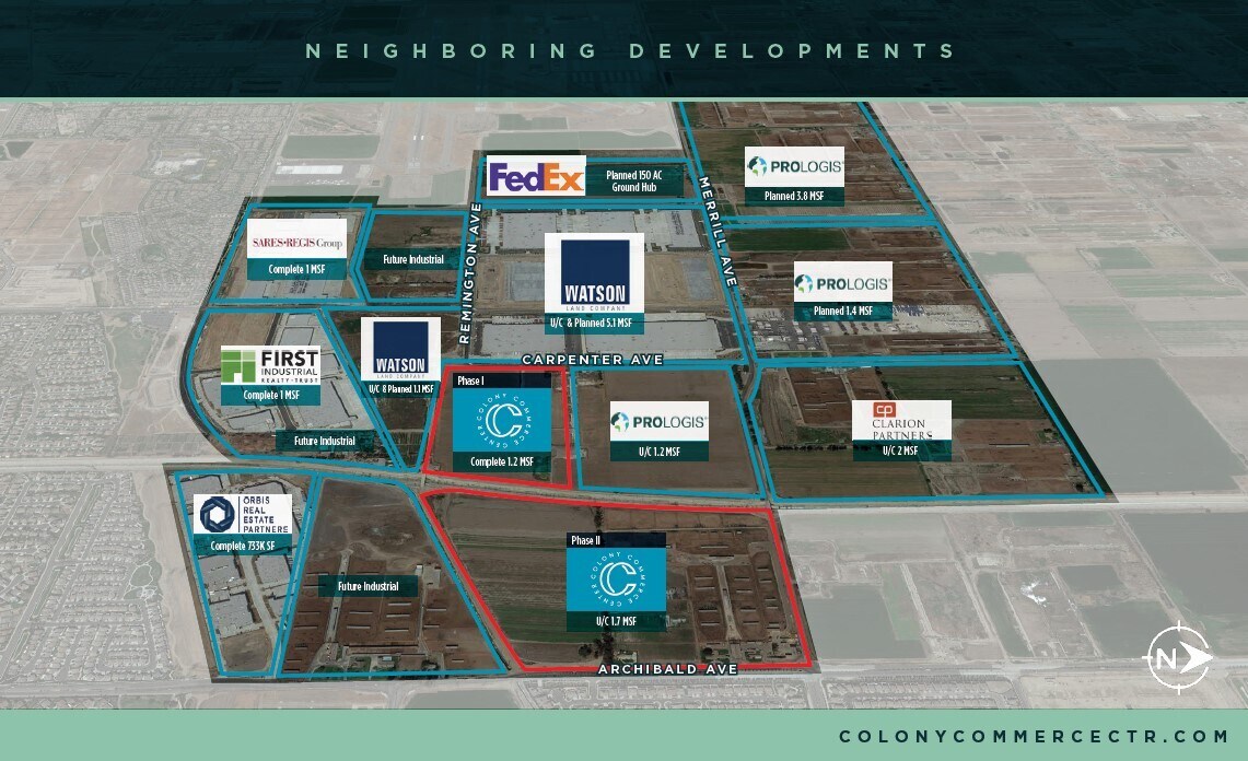 2221 E Remington Ave, Ontario, CA for sale Aerial- Image 1 of 1