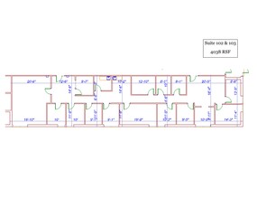 1611 W County Road B, Roseville, MN for rent Floor Plan- Image 1 of 2