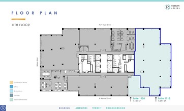 1700 N Moore St, Arlington, VA for rent Floor Plan- Image 1 of 1