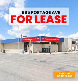More details for 885 Portage Av, Winnipeg, MB - Office / Retail to Rent
