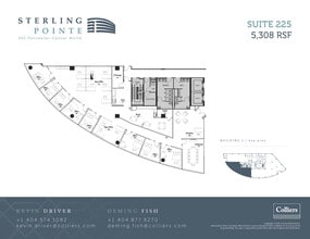 301 Perimeter Ctr N, Atlanta, GA to rent Floor Plan- Image 2 of 2