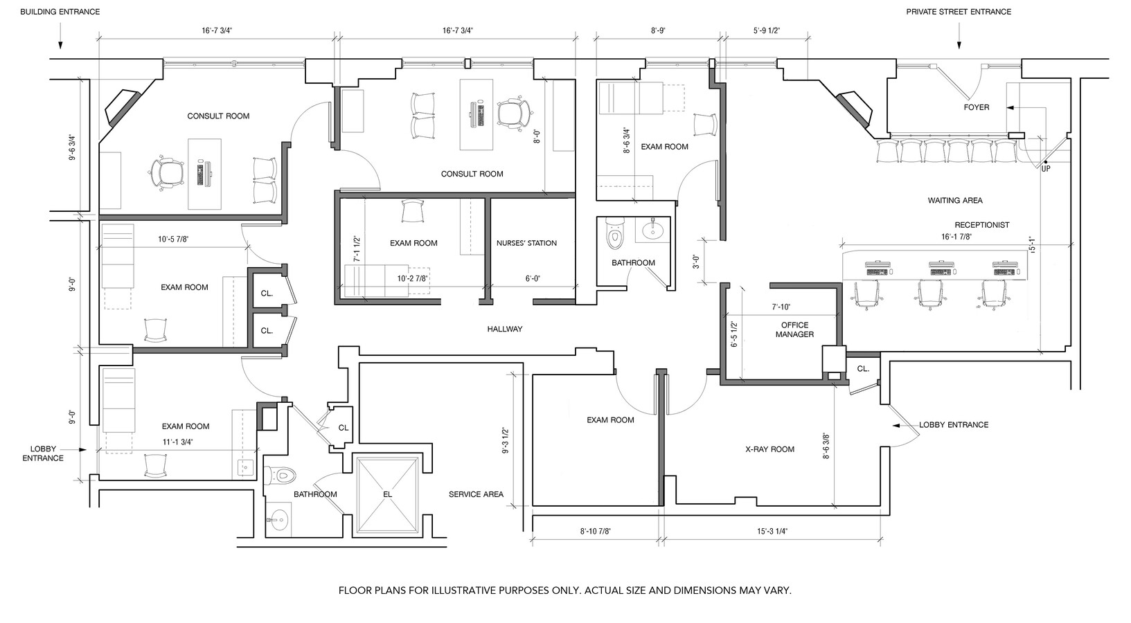 130 E 67th St, New York, NY 10065 - Unit C -  - Floor Plan - Image 1 of 1