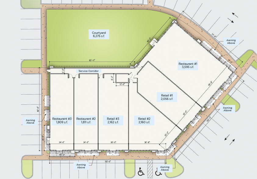 1400 Encore Pl, Lake Mary, FL for rent - Site Plan - Image 3 of 4