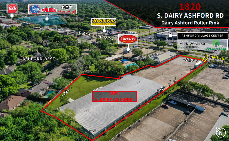 1820 S Dairy Ashford Rd, Houston, TX for sale - Building Photo - Image 1 of 1