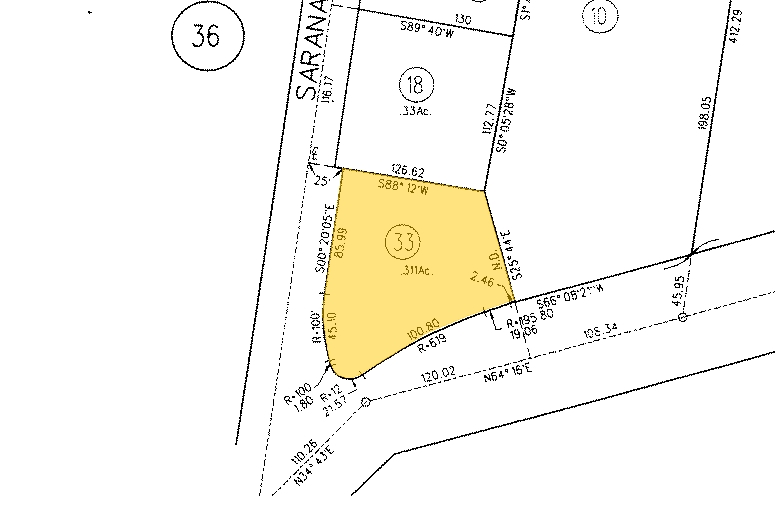 1299 Boulevard Way, Walnut Creek, CA for sale - Plat Map - Image 2 of 4