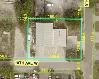 1734 5th St, Bradenton, FL for sale - Aerial - Image 1 of 1