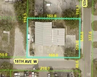 1734 5th St, Bradenton, FL for sale Aerial- Image 1 of 1