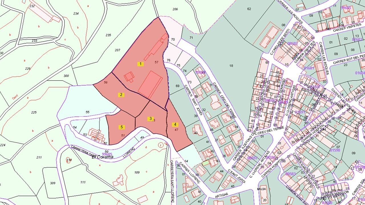 Land in Sant Feliu de Codines, Barcelona for sale Plat Map- Image 1 of 3