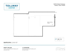 14675 Dallas Pky, Dallas, TX for rent Floor Plan- Image 1 of 1