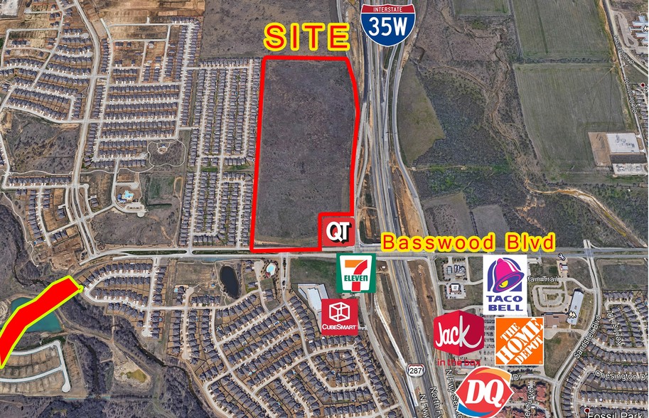 Basswood Blvd, Fort Worth, TX for sale - Building Photo - Image 1 of 1