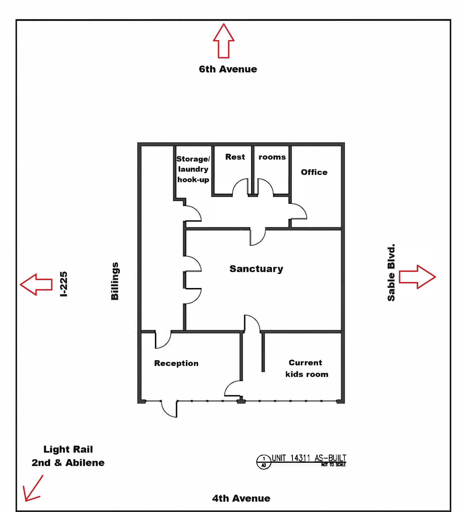 409-509 Sable Blvd, Aurora, CO to rent Site Plan- Image 1 of 1