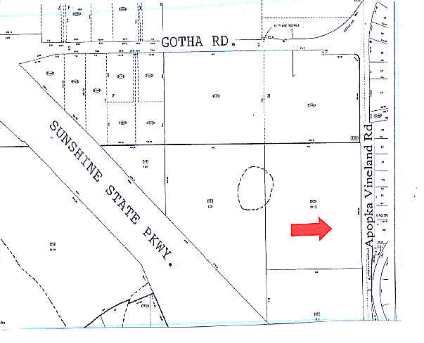 Gotha Rd, Windermere, FL for sale - Plat Map - Image 1 of 1