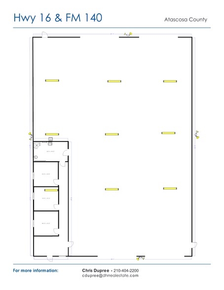 8157 S State Highway 16, Jourdanton, TX for rent - Site Plan - Image 3 of 3