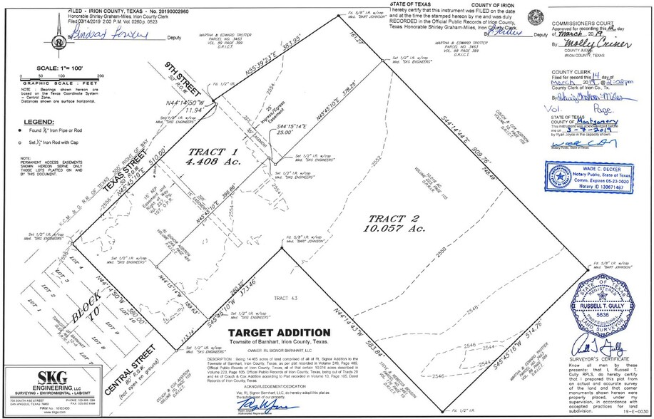 828 Texas, Barnhart, TX for sale - Site Plan - Image 3 of 3