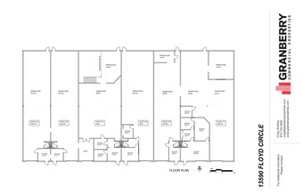 13590 Floyd Cir, Dallas, TX for rent Site Plan- Image 1 of 1