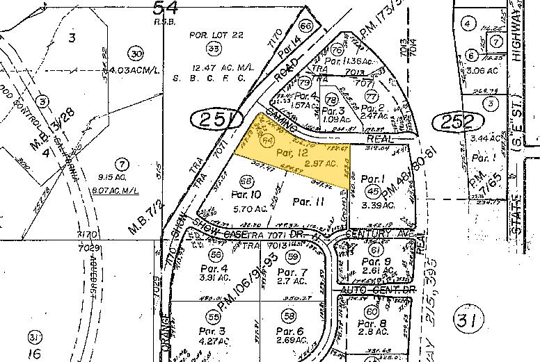 1364 Camino Real, San Bernardino, CA for rent - Plat Map - Image 2 of 5