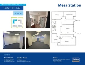 1833 W Main St, Mesa, AZ for rent Floor Plan- Image 1 of 8