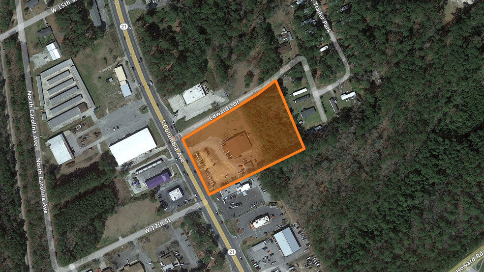 365 S Columbia Ave, Rincon, GA for rent - Aerial - Image 1 of 3