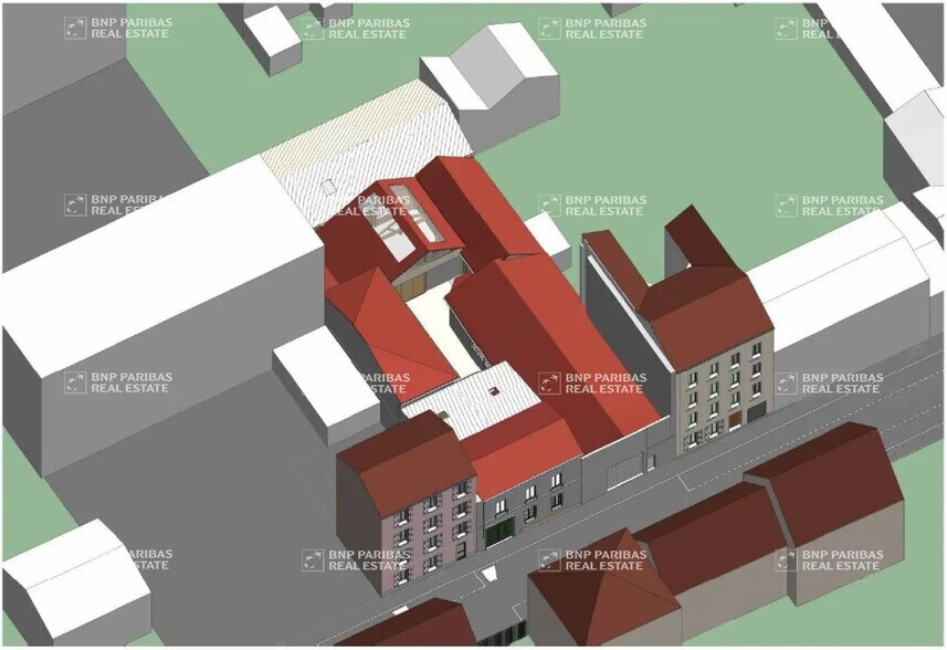 Light Industrial in Alfortville to rent - Aerial - Image 2 of 4