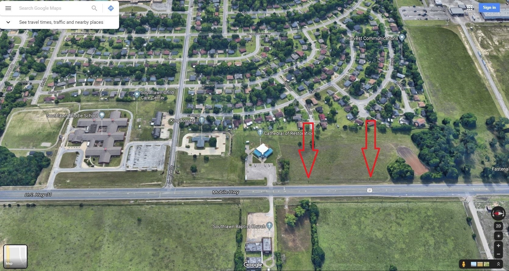 000 Mobile Hwy, Montgomery 36108 Hwy 31 S/Southlawn UK