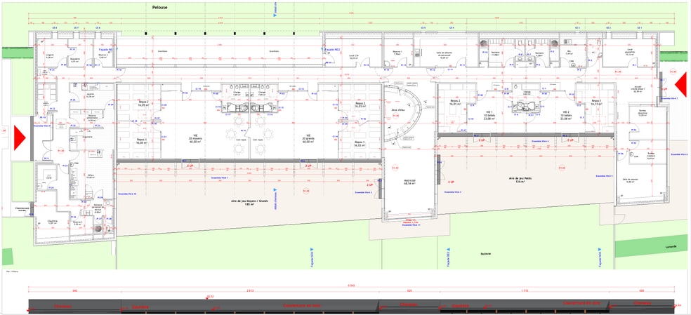 1 Rue De La Ferme Saint Simon, Gonesse for sale - Site Plan - Image 2 of 5