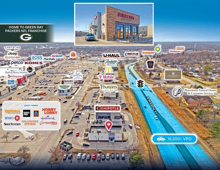 2410 E Mason St, Green Bay, WI for sale - Primary Photo - Image 1 of 1