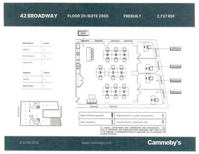 42 Broadway, New York, NY for rent Floor Plan- Image 1 of 1