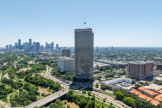 2929 Allen Pky, Houston, TX - aerial  map view