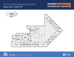 6075 The Corners Pky, Peachtree Corners, GA for rent Floor Plan- Image 1 of 1