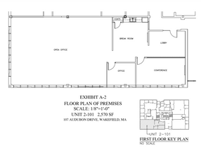 107 Audubon Rd, Wakefield, MA for rent Floor Plan- Image 1 of 1