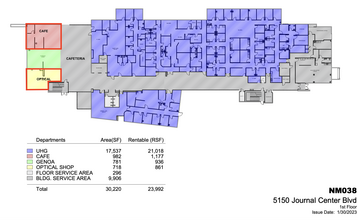 5150 Journal Center Blvd NE, Albuquerque, NM for rent Floor Plan- Image 2 of 16