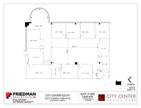 26777-26999 Central Park Blvd, Southfield, MI to rent Floor Plan- Image 1 of 2