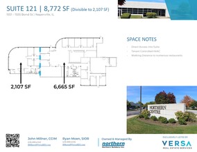 1551-1555 Bond St, Naperville, IL for rent Floor Plan- Image 1 of 2