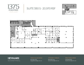 1375 Peachtree St NE, Atlanta, GA to rent Floor Plan- Image 1 of 1