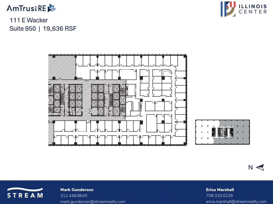111 E Wacker Dr, Chicago, IL to rent Floor Plan- Image 1 of 1