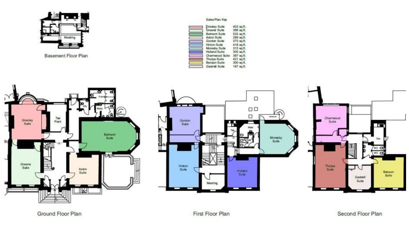 Netherstowe, Lichfield to rent Floor Plan- Image 1 of 4