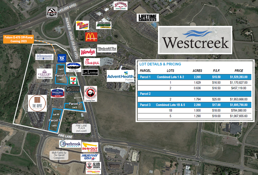 Westcreek-Parcel 3 Lots 1B and 5 portfolio of 2 properties for sale on LoopNet.co.uk - Primary Photo - Image 1 of 1