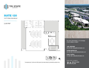 300 Tri State International, Lincolnshire, IL for rent Floor Plan- Image 1 of 1