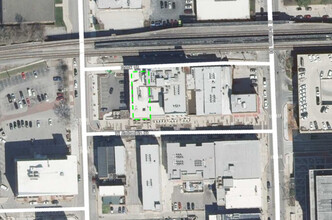 126 W Columbia St, Fort Wayne, IN - aerial  map view