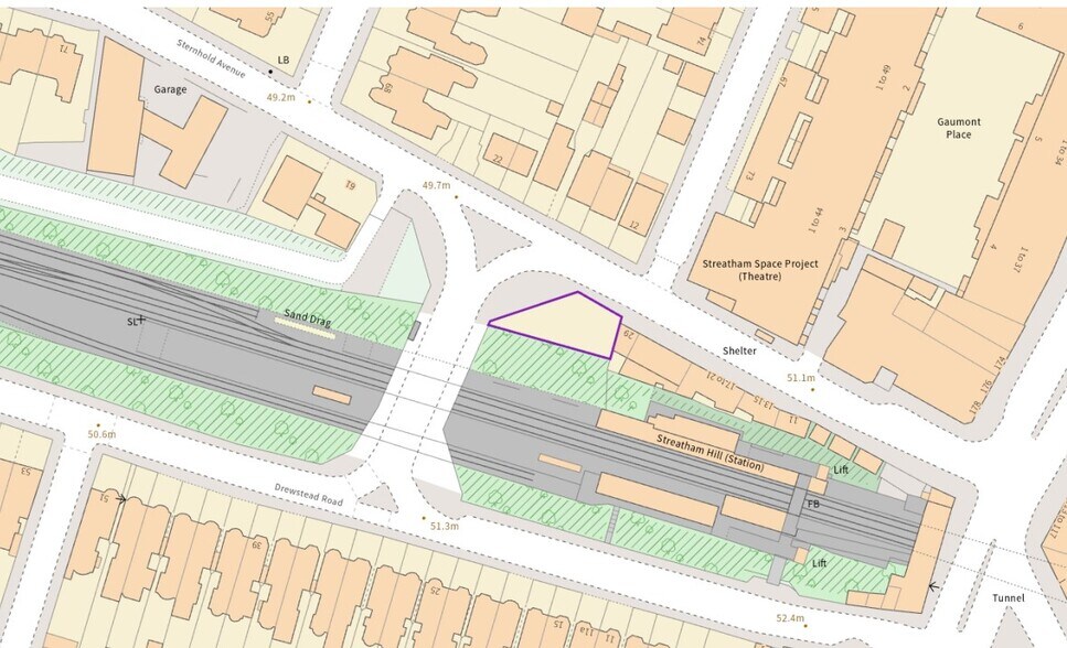 29 Sternhold Av, London for sale - Site Plan - Image 1 of 1