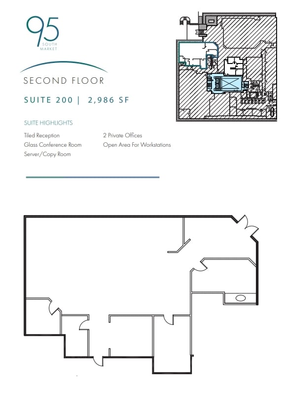 95 S Market St, San Jose, CA to rent Floor Plan- Image 1 of 1