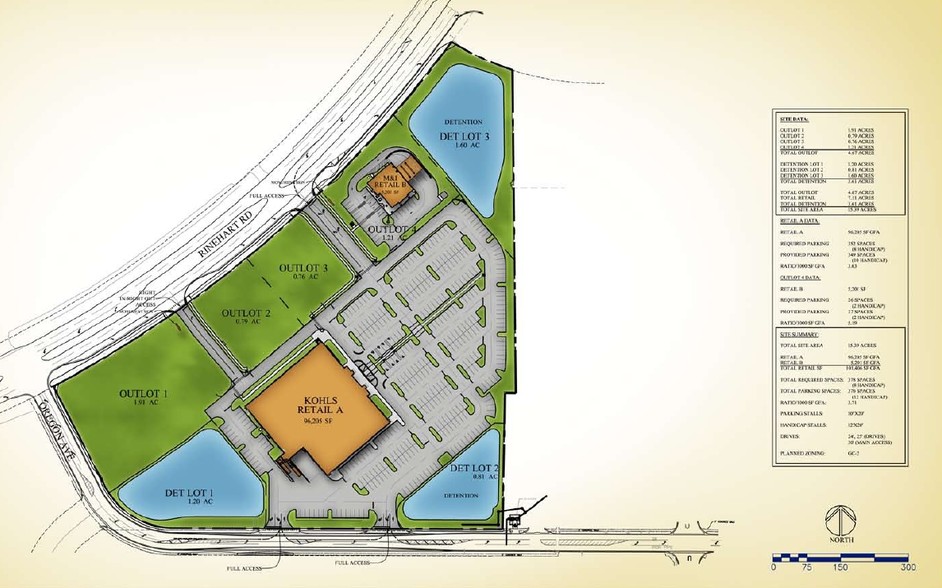 1371 Rinehart Rd, Sanford, FL for rent - Site Plan - Image 2 of 2