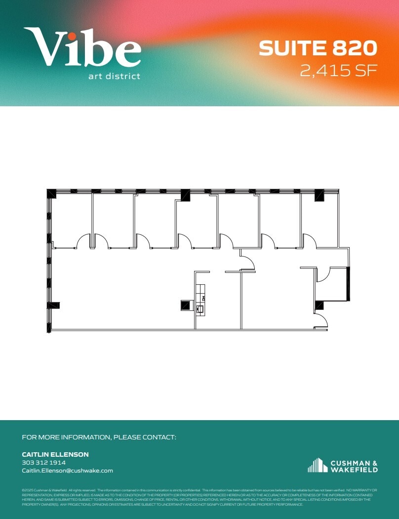 1391 N Speer Blvd, Denver, CO to rent Floor Plan- Image 1 of 1